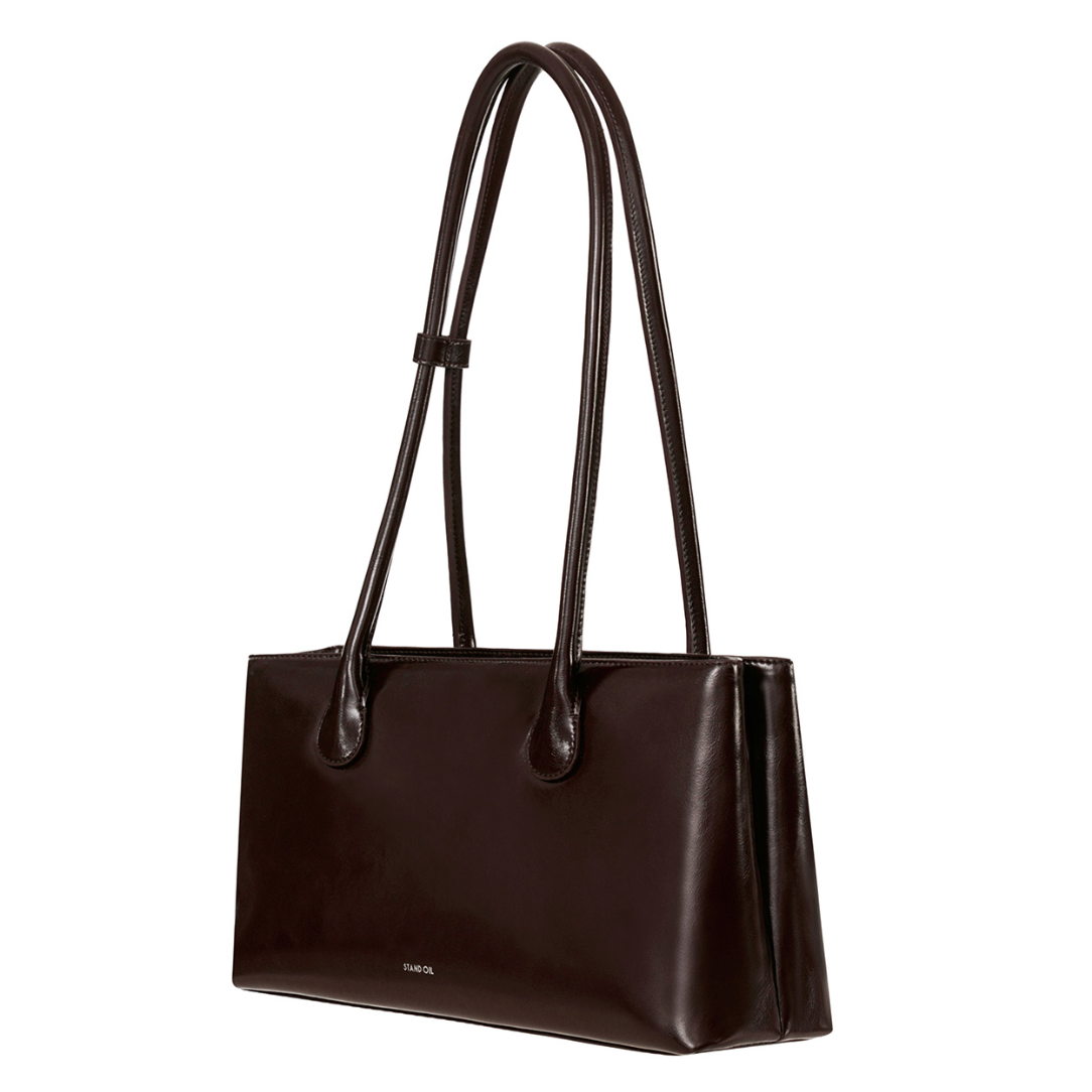 [STAND OIL] Square Low Bag (Marron)