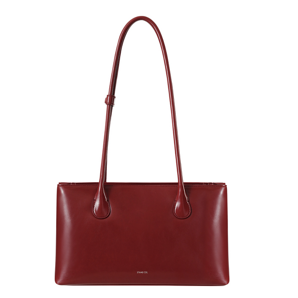 [STAND OIL] Square Low Bag (Red Wine)