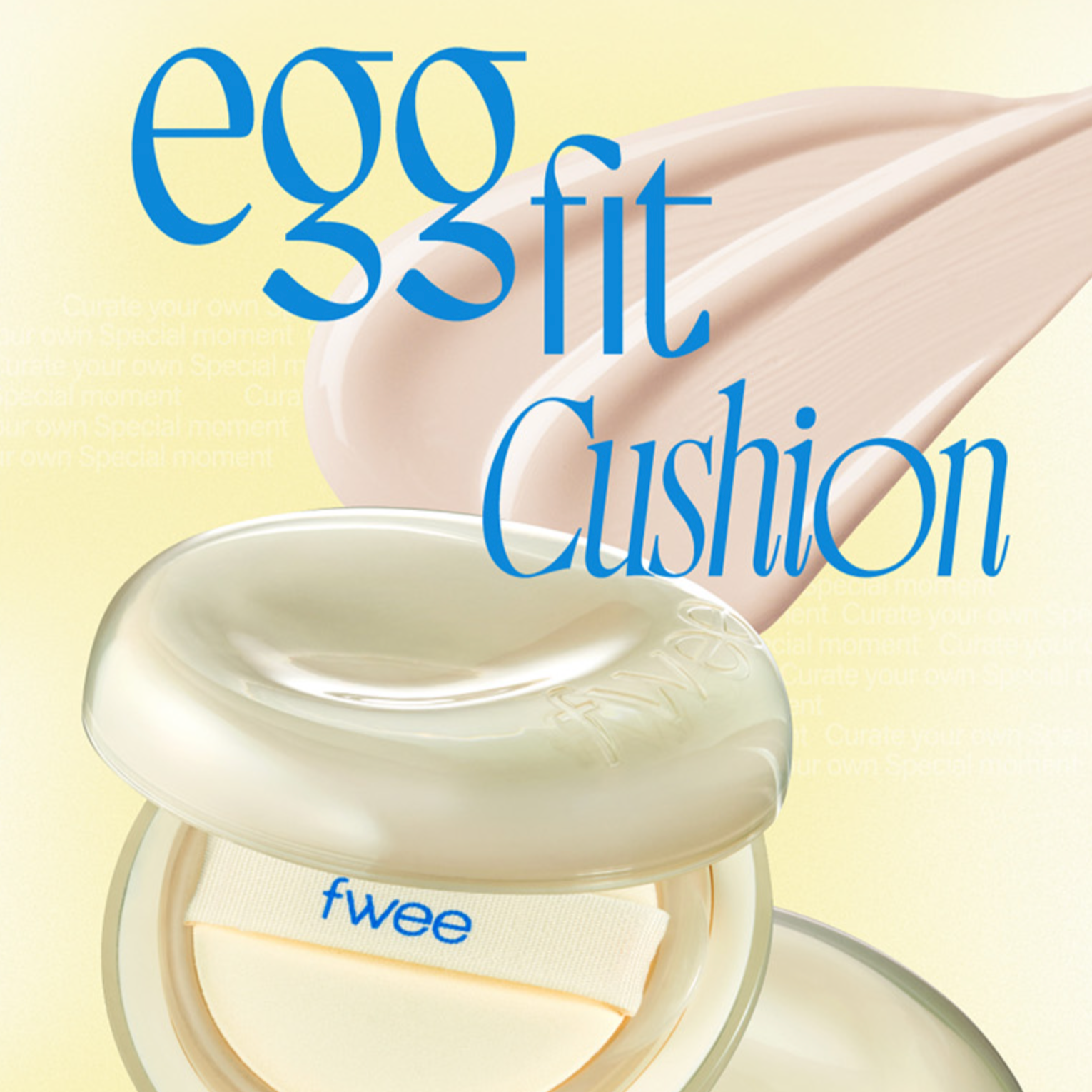 [fwee] Egg Fit Cushion Cover