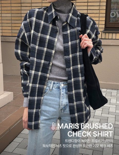 [FROM BEGINNING] [MADE] Maris Napping Checkered Shirt