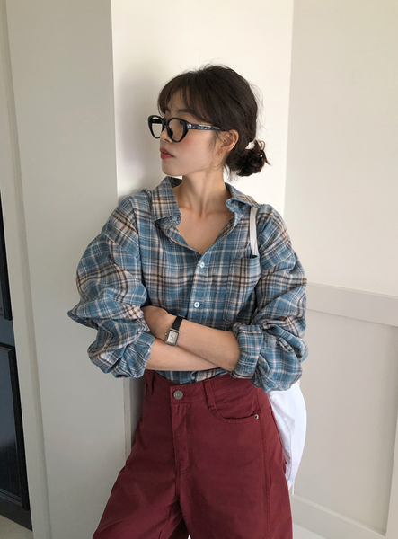 [FROM BEGINNING] [MADE] Maris Napping Checkered Shirt