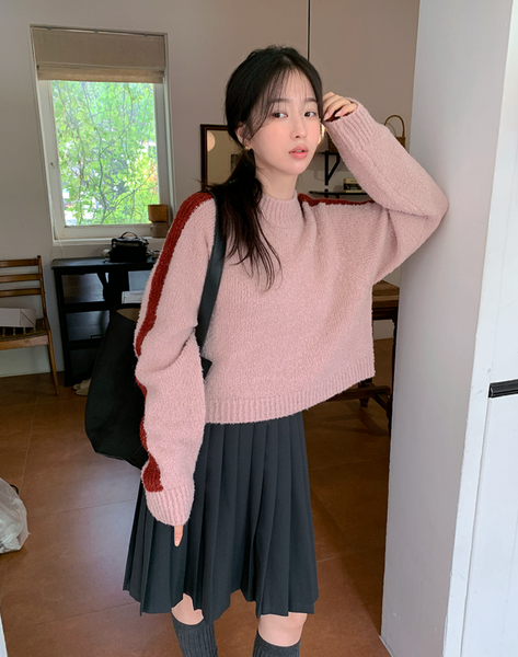 [FROM BEGINNING] Like Pleats Midi Skirt