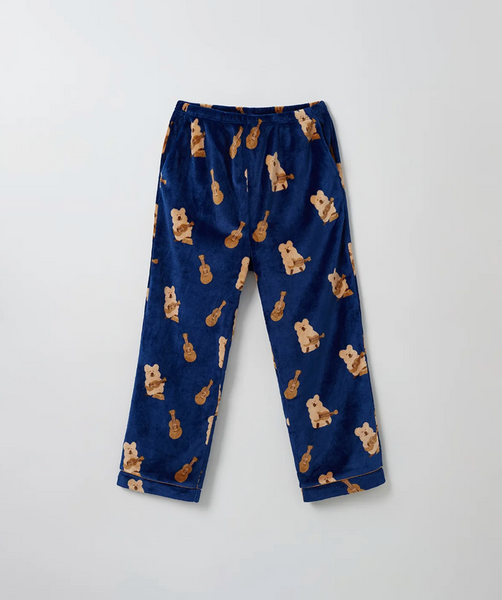 [SPAO X Dinotaeng] Sleeping Pyjama Set (Navy)