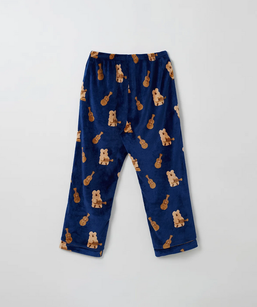 [SPAO X Dinotaeng] Sleeping Pyjama Set (Navy)