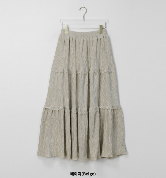 [BINARY01] Musk Corduroy Long Skirt