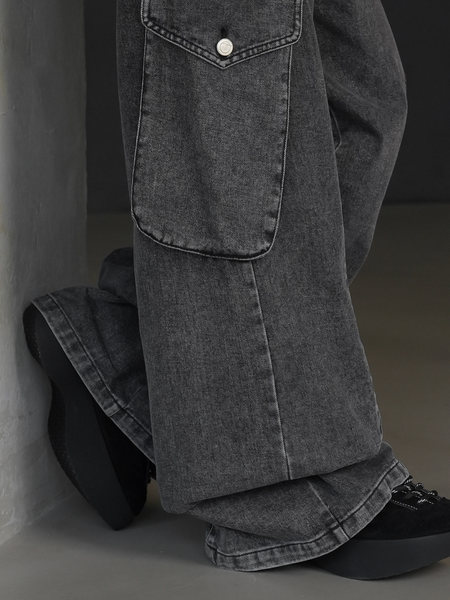 [BINARY01] [MADE] Report Bizo Cargo Denim Pants