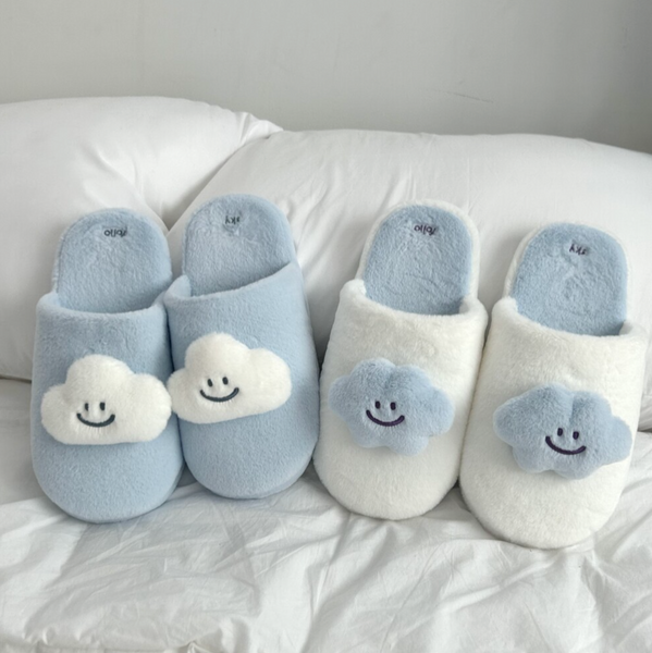 [skyfolio] Cloud Fur Slippers