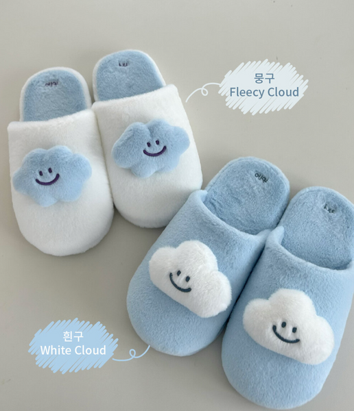 [skyfolio] Cloud Fur Slippers