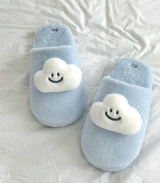 [skyfolio] Cloud Fur Slippers