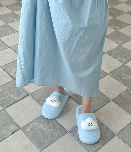 [skyfolio] Cloud Fur Slippers