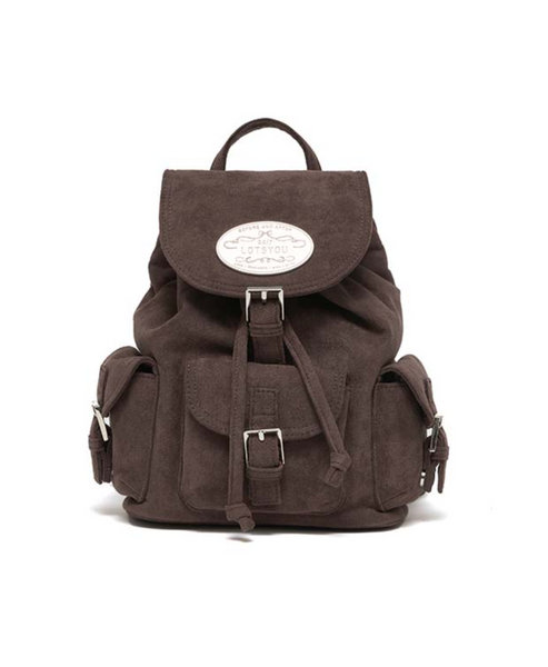 [LOTSYOU] Nostalgia Chubby Backpack Brown