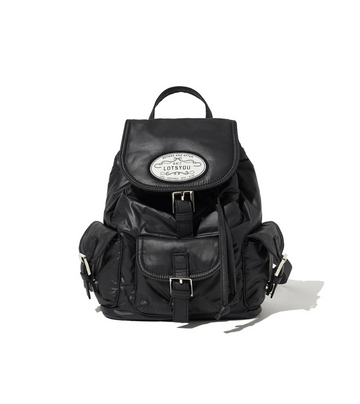 ★LOTSYOU★ Nostalgia chubby Backpack Black PWTH5BAW519OBK LOTSYOU] Nostalgia chubby Backpack Black – Ohue