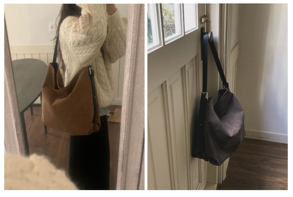 [MYDIRE] Layback Suede Bag