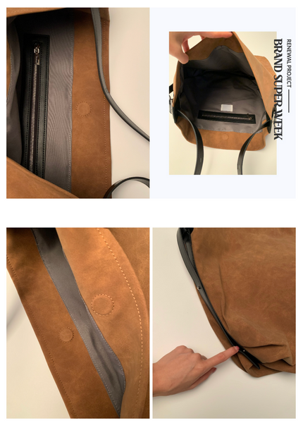 [MYDIRE] Layback Suede Bag