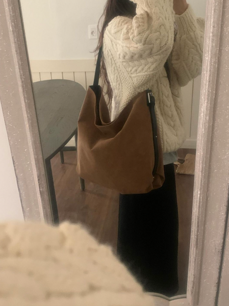 [MYDIRE] Layback Suede Bag