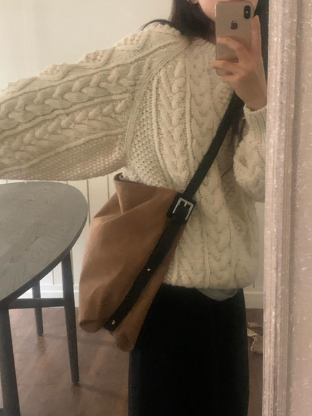 [MYDIRE] Layback Suede Bag