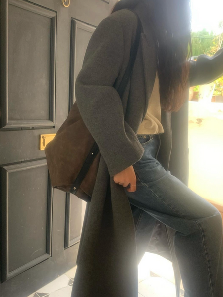 [MYDIRE] Layback Suede Bag