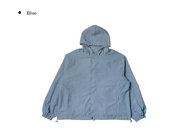 [anyonemore] Pori Nylon Hoodie Windbreaker Jacket