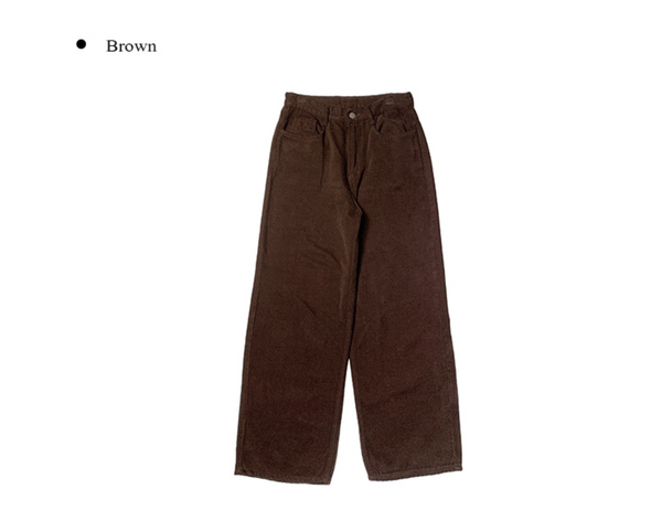 [anyonemore] Camping Wide Winter Napping Cotton Pants