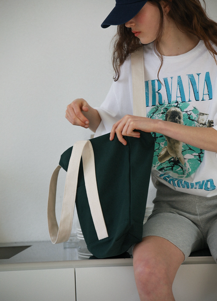 [Brookly] Basic Bag (Deep Green)