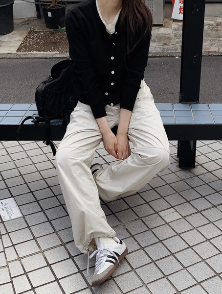 [SLOWAND] # SLOWMADE Autumn Double Stitch Washa Jogger Pants