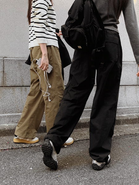 [SLOWAND] # SLOWMADE Autumn Double Stitch Washa Jogger Pants