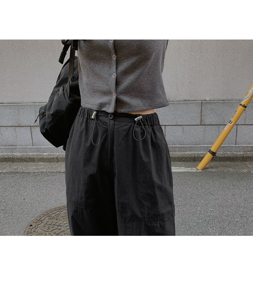 [SLOWAND] # SLOWMADE Autumn Double Stitch Washa Jogger Pants