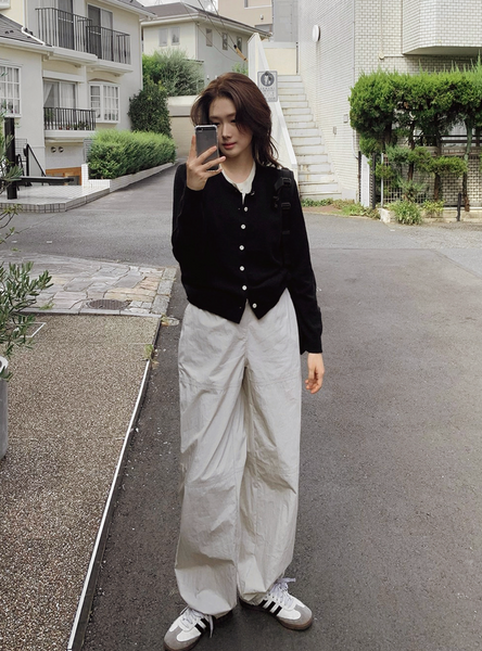 [SLOWAND] # SLOWMADE Autumn Double Stitch Washa Jogger Pants