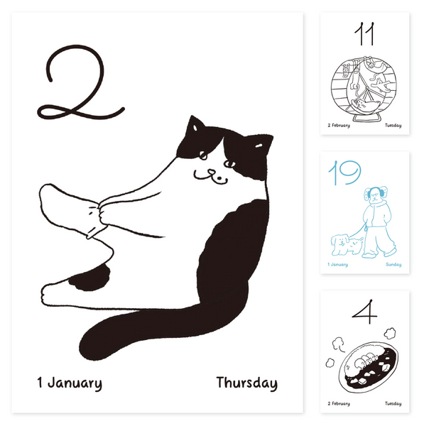 [onemorebag] 2025 Drawing Calendar (PRE-ORDER)