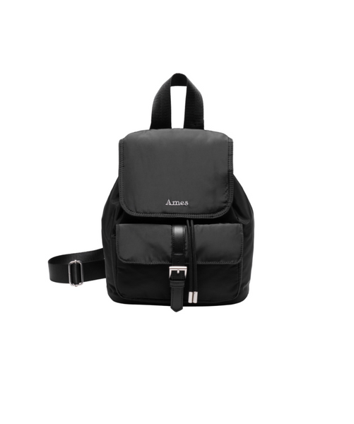 [Ames] BASIC LOGO BACKPACK BLACK