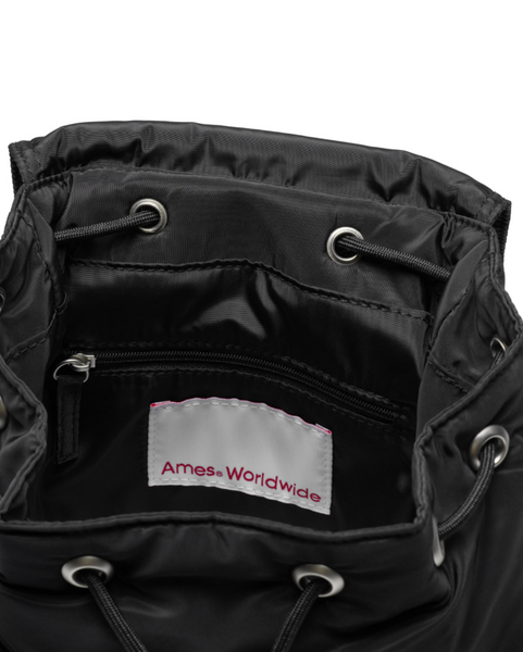 [Ames] BASIC LOGO BACKPACK BLACK