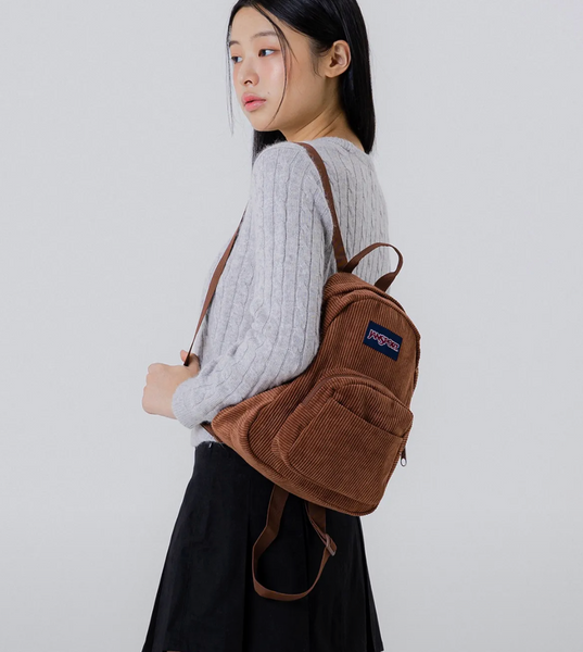 [JANSPORT] Half pint Corduroy Mini Backpack BASIC BROWN