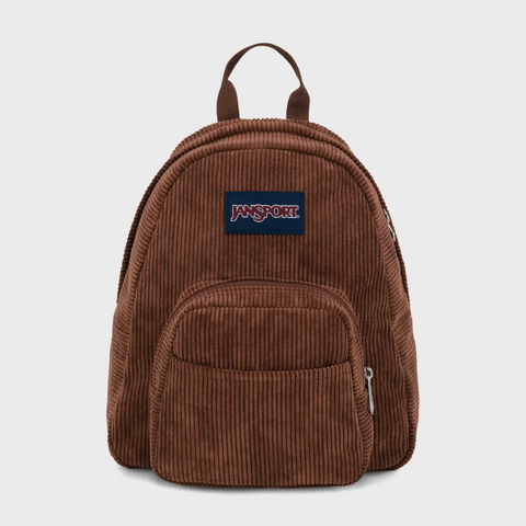 [JANSPORT] Half pint Corduroy Mini Backpack BASIC BROWN