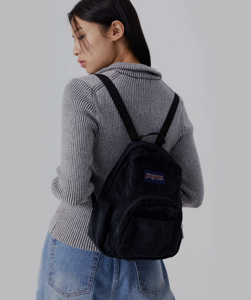 [JANSPORT] Half pint Corduroy Mini Backpack BLACK