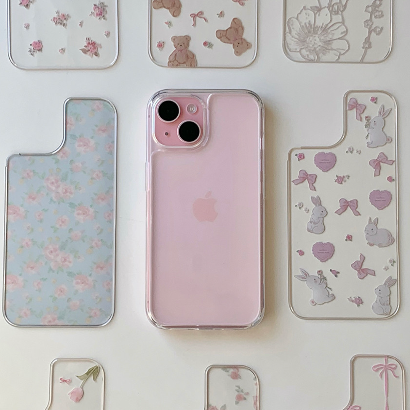 [Romantic Mood] Change Phone Case + 2 Covers (SET)