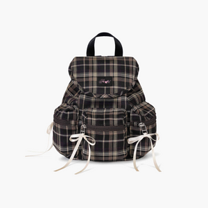 [fennec] Berry Pocket Backpack (Check Brown)