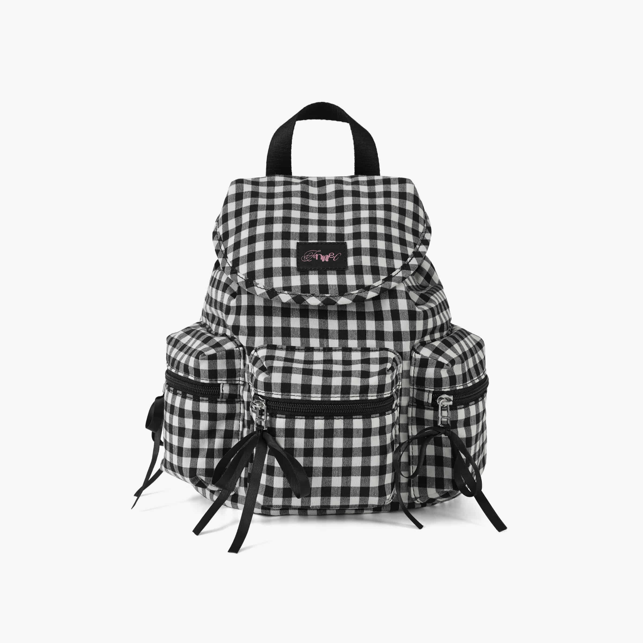 [fennec] Berry Pocket Backpack (Check Black)