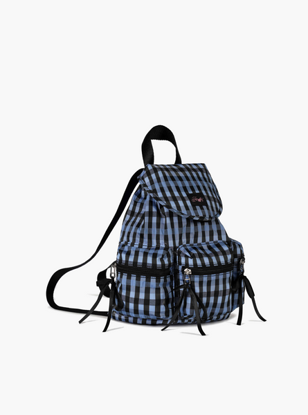 [fennec] Berry Pocket Backpack (Check Blue)