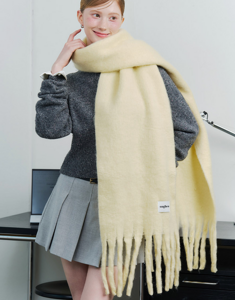 [engbrox] Cotton Candy Muffler (Lemon)