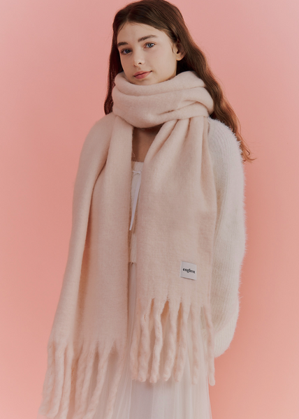 [engbrox] Cotton Candy Muffler (Pink)