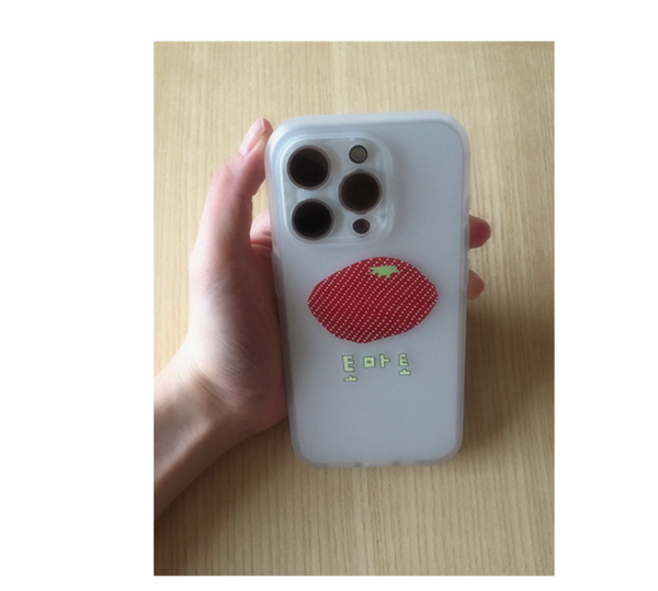 [1081] 토 마 토 ! 🍅 Translucent Jelly Case