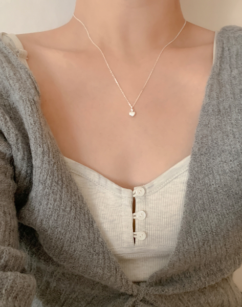 [moat] Matt Love Necklace (Silver925)