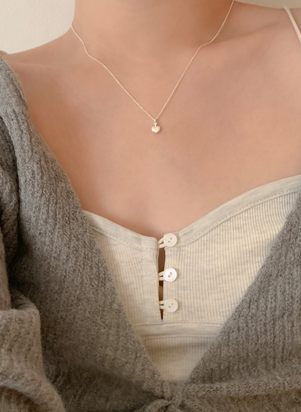 [moat] Matt Love Necklace (Silver925)