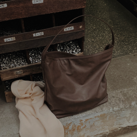 [SLOWAND] Lento Vegan Leather Shoulder Bag