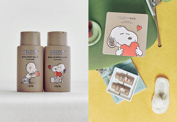 [PEANUTS x Abib] Fragrant Body Wash & Lotion Duo Set