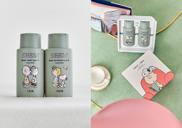 [PEANUTS x Abib] Fragrant Body Wash & Lotion Duo Set