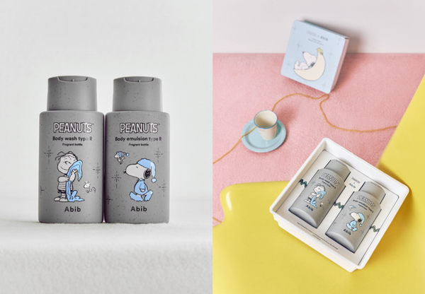 [PEANUTS x Abib] Fragrant Body Wash & Lotion Duo Set