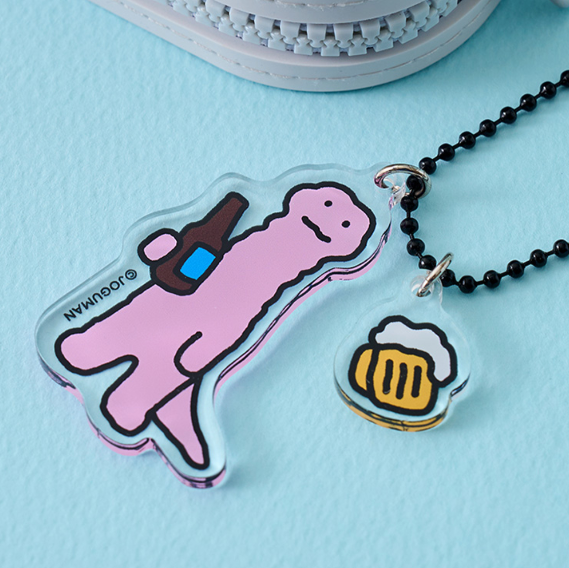 [JOGUMAN STORE] PARADOX Acrylic Keyring (Beer)