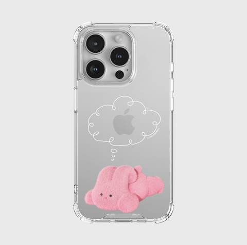 [THENINEMALL] Hungry Windy Clear Phone Case