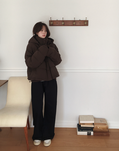 [SLOWAND] # SLOWAMDE Everyday Wide Cotton Pants